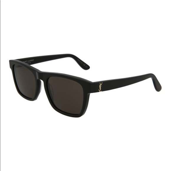 saint laurent slm16 rectangle sunglasses